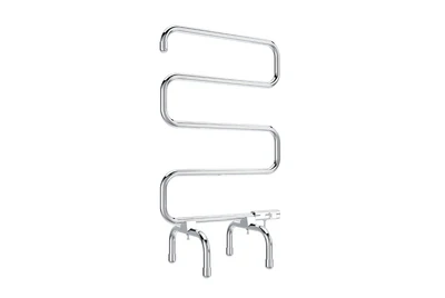LINSOL AVID 5 BAR HEATED FREESTANDING RAIL CHROME 950MM