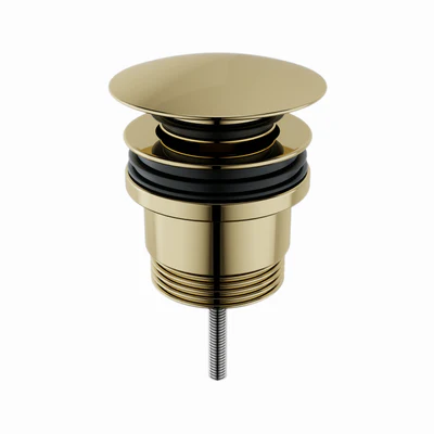 AMOZA DN32/40 UNIVERSAL POP UP WASTE BRUSHED GOLD