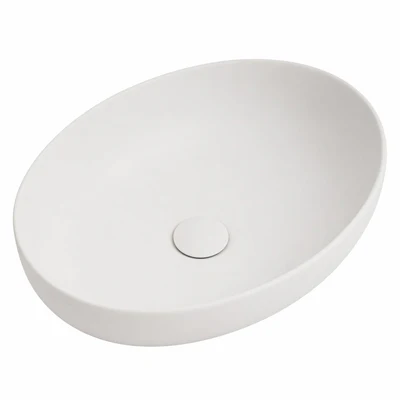 ZUMI PESINI ABOVE COUNTER BASIN MATTE WHITE 520MM