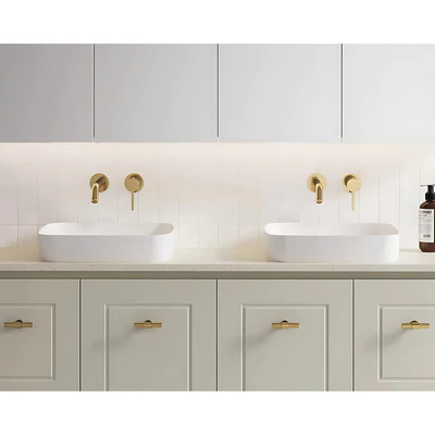 TIMBERLINE ADDISON INSET BASIN MATTE WHITE 400MM
