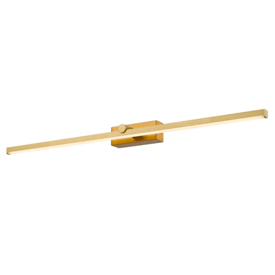 TELBIX FOLEY VANITY LED WALL LIGHT ANTIQUE GOLD 800MM