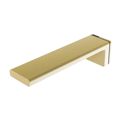 PHOENIX ALIA WALL BASIN BATH OUTLET 200MM BRUSHED GOLD