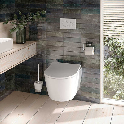 TOTO CONTEMPORARY I WALL HUNG TOILET (D-SHAPE) GLOSS WHITE