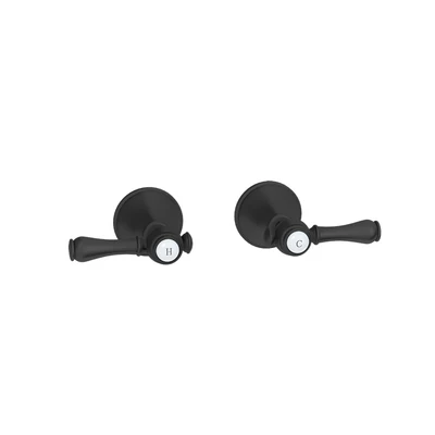 LINKWARE AUGUSTINE LEAD FREE WALL TOP ASSEMBLIES BLACK