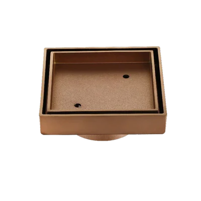 VEROTTI CITY LIFE TILE INSERT BRUSHED BRONZE 100MM
