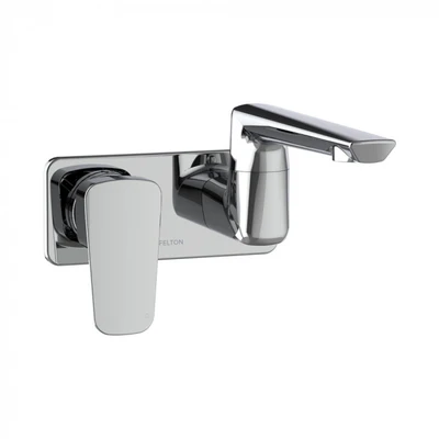 FELTON AXISS WALL MOUNTED SWIVEL BASIN / BATH MIXER CHROME