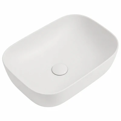 ZUMI BASAL ABOVE COUNTER BASIN MATTE WHITE 465MM