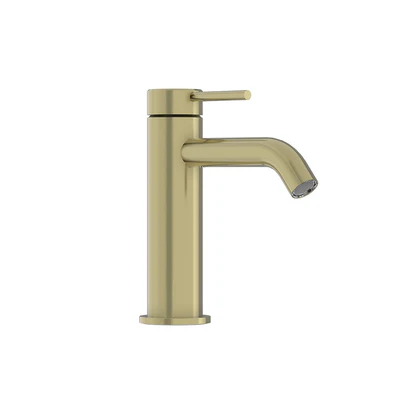 LINKWARE ELLE 316 BASIN MIXER 147MM BRUSHED GOLD