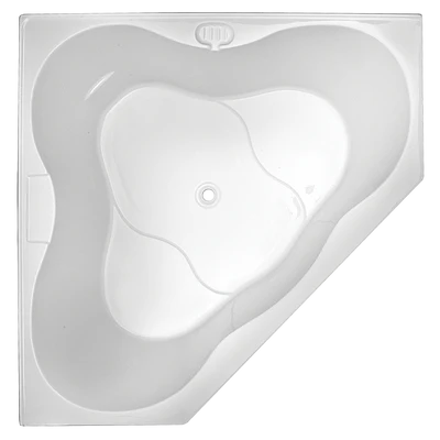 BROADWAY ALMINA BUILT IN BATHTUB WHITE 1285MM