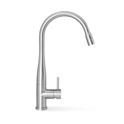 LINKWARE ELLE STEEL PULL OUT MIXER BRUSHED STAINLESS STEEL