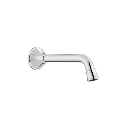 LINKWARE AUGUSTINE LEAD FREE WALL OUTLET 200MM CHROME