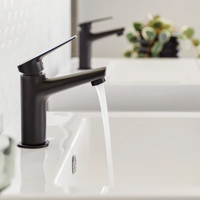 PHOENIX ARLO LEAD FREE BASIN MIXER 152MM MATTE BLACK
