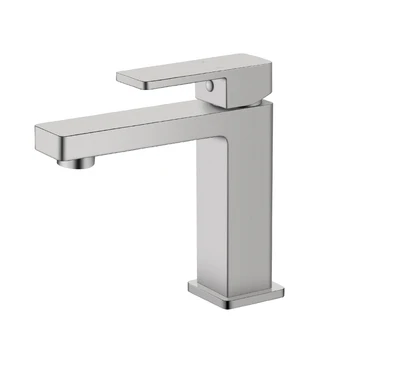 IKON CERAM LEAD FREE BASIN MIXER 152MM BRUSHED NICKEL