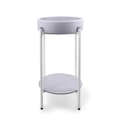 NOOD CO BOWL BASIN WITH STAND LILAC 400MM