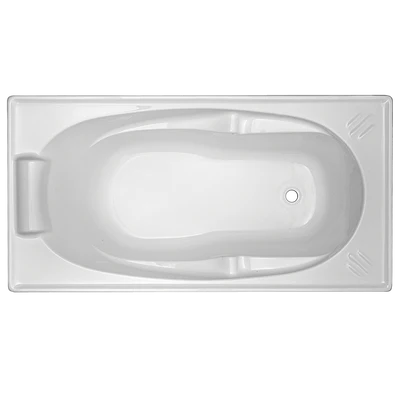 BROADWAY ALITA BUILT-IN BATHTUB WHITE 1360MM