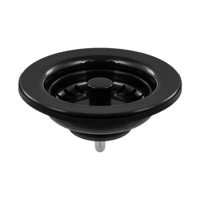 SCHOCK STRAINER & FLANGE BLACK