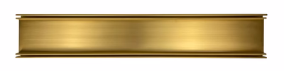 GRATES2GO TILE INSERT DRAIN NATURAL BRASS 1000MM (CUSTOM AVAILABLE)