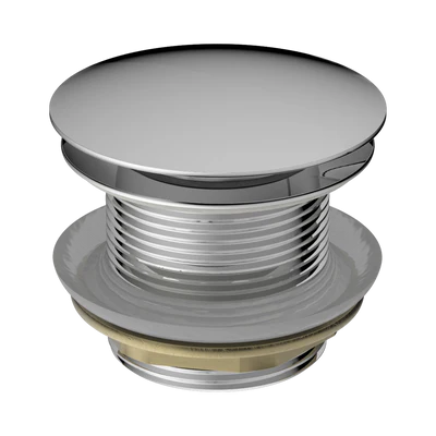 NERO BATH POP-UP PLUG WITH REMOVABLE WASTE NO OVERFLOW 40MM CHROME