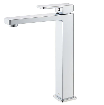 IKON CERAM LEAD FREE HIGH RISE BASIN MIXER 282MM CHROME