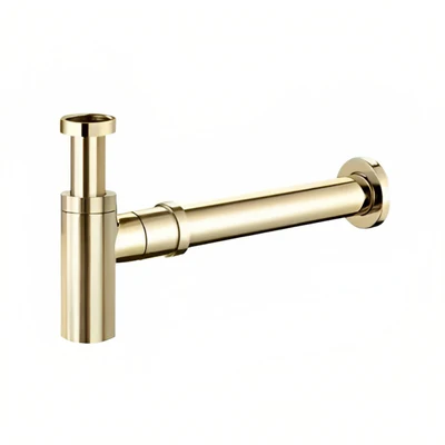 INSPIRE BOTTLE TRAP RN BRUSHED GOLD 40MM