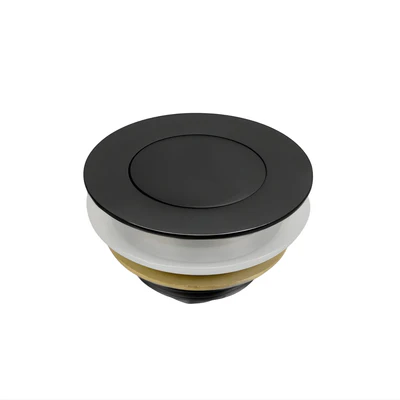 OTTI BATHTUB POP-UP PLUG AND WASTE 40MM BLACK
