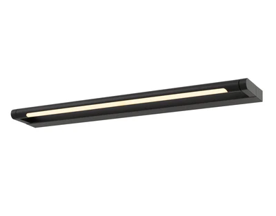 TELBIX ARVIN VANITY LED WALL LIGHT BLACK 620MM
