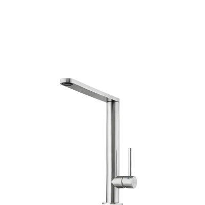 OLIVERI ESSENTE 316 LEAD FREE RIGHT ANGLE KITCHEN MIXER 265MM STAINLESS STEEL