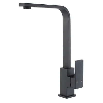 IKON CERAM LEAD FREE SINK MIXER 323MM MATTE BLACK