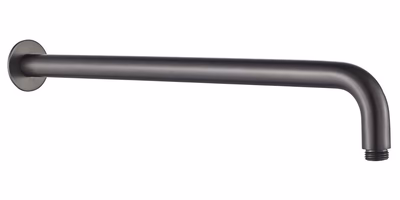 HELLYCAR CHRIS WALL SHOWER ARM 450MM BRUSHED GUN METAL