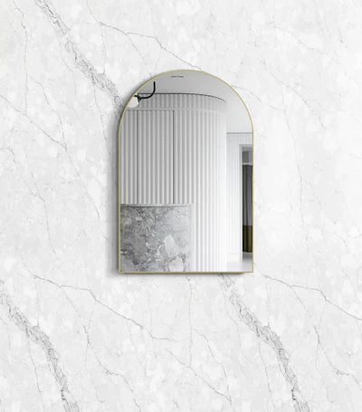 OTTI ARCHIE METAL FRAMED MIRROR GOLD 600X900MM