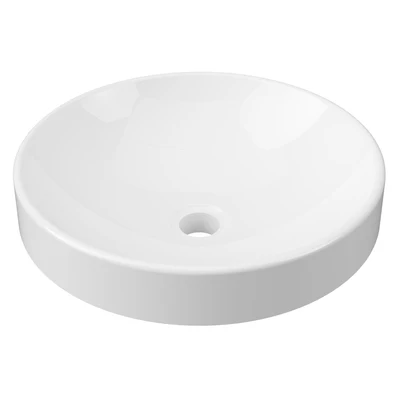 DUROCLASS CORRIDA SEMI INSET BASIN GLOSS WHITE (MULTIPLE SIZES AVAILABLE)