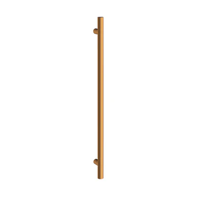 FELTON ATLAS POLE TOWEL WARMER 12VDC HEATED TOWEL RAIL 900MM BRUSHED BRONZE