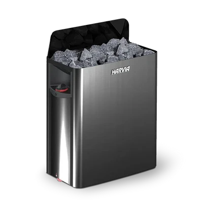 HARVIA MANUAL BLACK WALL HEATER 4.5KW - SW45
