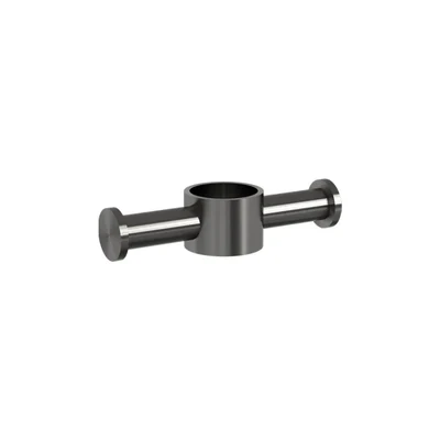 FELTON ATLAS POLE ROBE HOOK BRUSHED GUN METAL