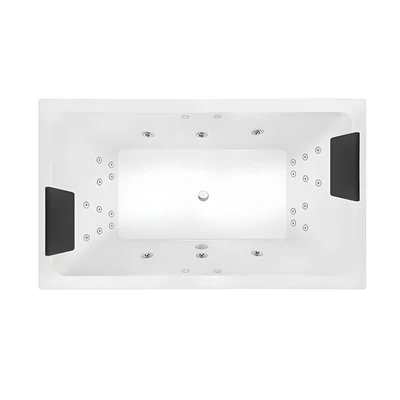 DECINA LAGO INSET DOLCE VITA SPA BATH GLOSS WHITE 1795MM WITH 26-JETS