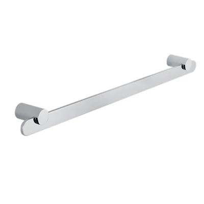 ARMANDO VICARIO PIAZZA NON-HEATED SINGLE TOWEL RAIL CHROME 600MM