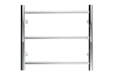 LINSOL AVID 3 BAR HEATED TOWEL RAIL CHROME 450MM
