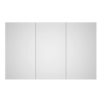 LUKKA ALPHA GLOSS WHITE PVC SHAVING CABINET 1200X750MM
