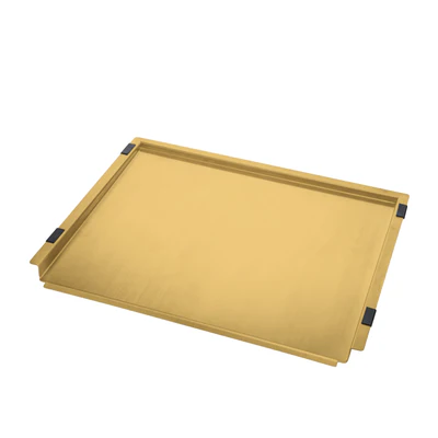 OLIVERI BENCH TOP DRAINER TRAY 430MM BRUSHED GOLD