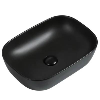 ZUMI BASAL ABOVE COUNTER BASIN MATTE BLACK 465MM