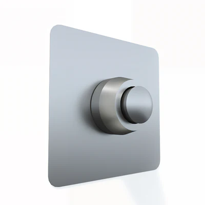 RAINWARE BEACH OUTDOOR TIME FLOW COLD WALL TAP STAINLESS STEEL