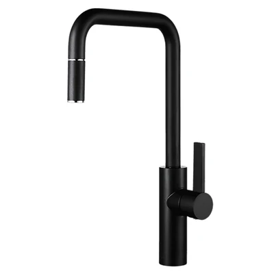 ARMANDO VICARIO LUZ LEAD FREE PULL-OUT SINK MIXER BLACK