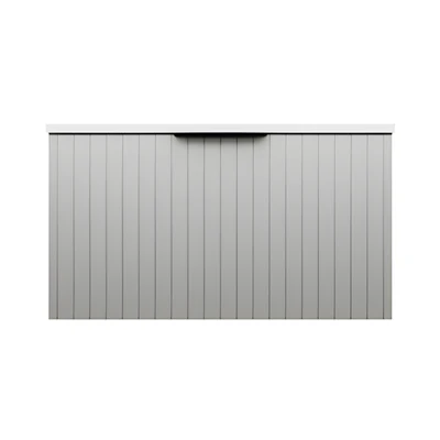 FIENZA BAYVIEW STONE GREY MATTE 750MM SINGLE BOWL WALL HUNG VANITY