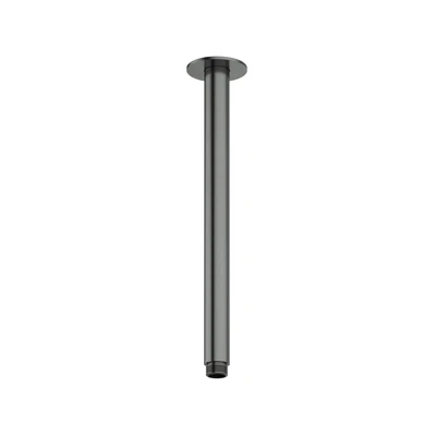 AMOZA CEILING SHOWER ARM 300MM GUN METAL