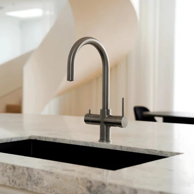 ALIA M41 LEAD FREE INSTANT HOT FILTERED WATER TAP GUNMETAL GREY