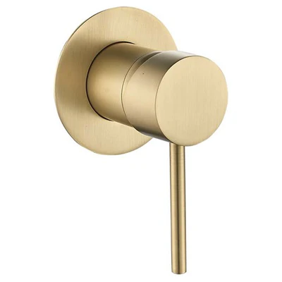 HELLYCAR IDEAL LEAD FREE WALL MIXER BRUSHED GOLD