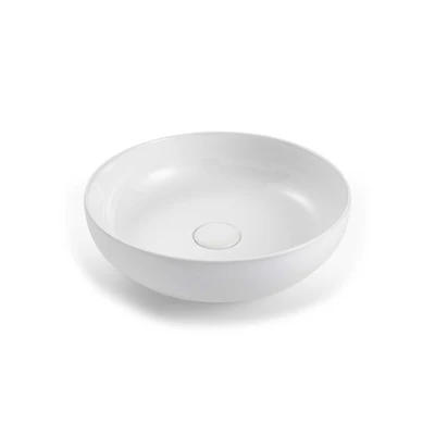 SEIMA AURORA 380 ABOVE COUNTER BASIN GLOSS WHITE 380MM