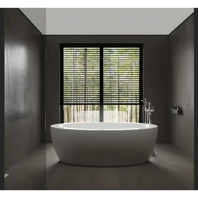 BROADWAY APLAUSO FREESTANDING BATHTUB GLOSS WHITE (AVAILABLE IN 1800MM AND 1930MM)