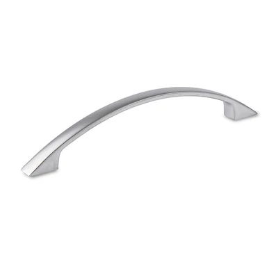 MODULR BOW HANDLE 128MM MATTE CHROME