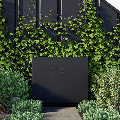 PURETEC F5 3-STAGE LEAD FREE WHOLE HOUSE FILTERWALL SYSTEM MIDNIGHT BLACK